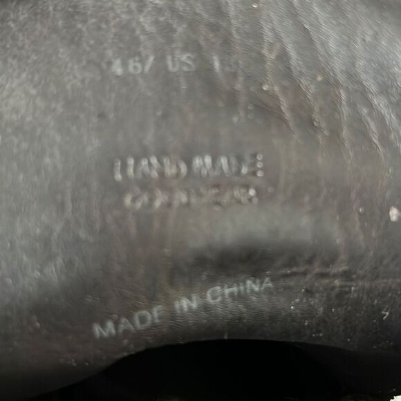 Men's Rag & Bone Anders Brown Leather Ankle Boots Size 13 - Picture 9 of 12